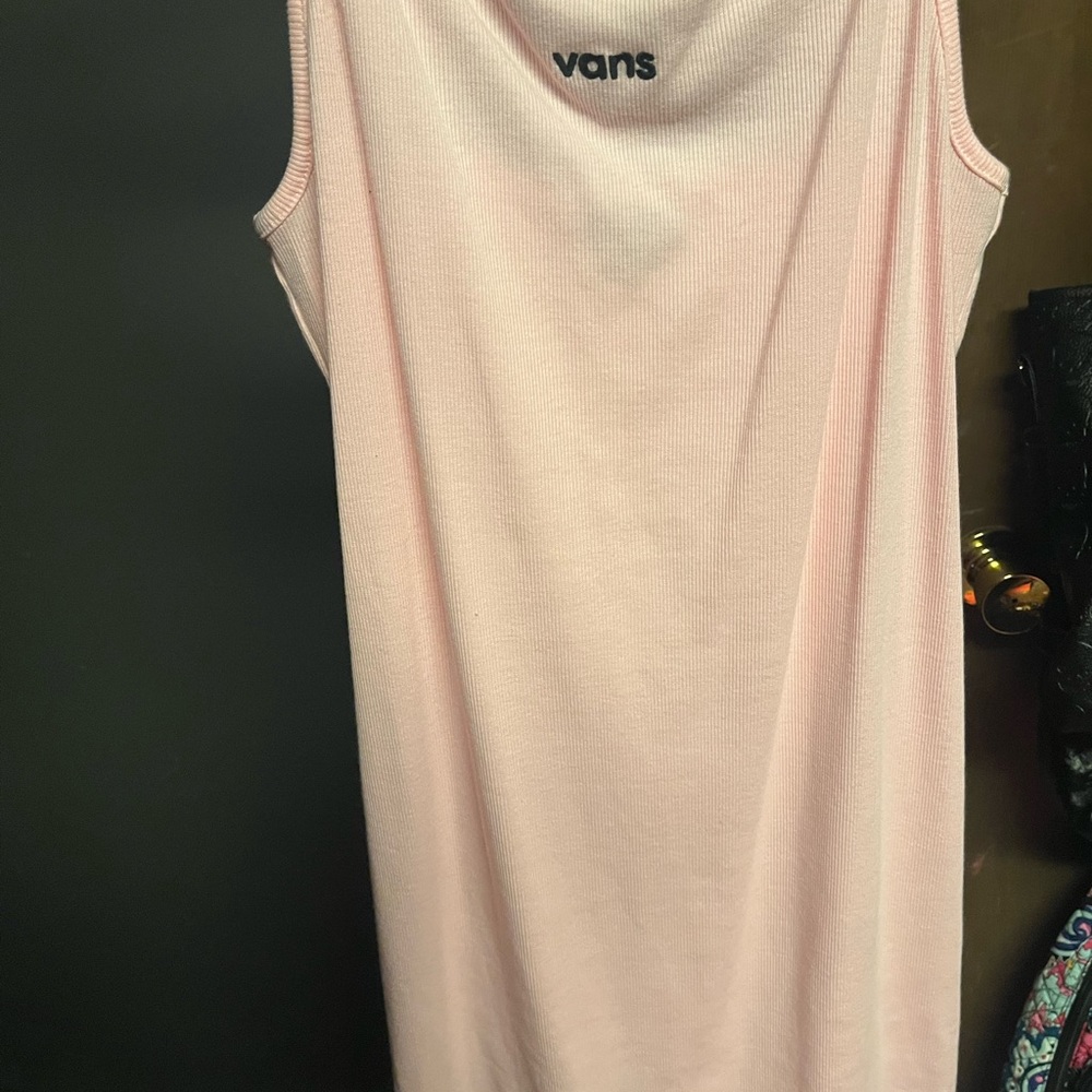 Vans Pink Sleeveless Women's Dress skater